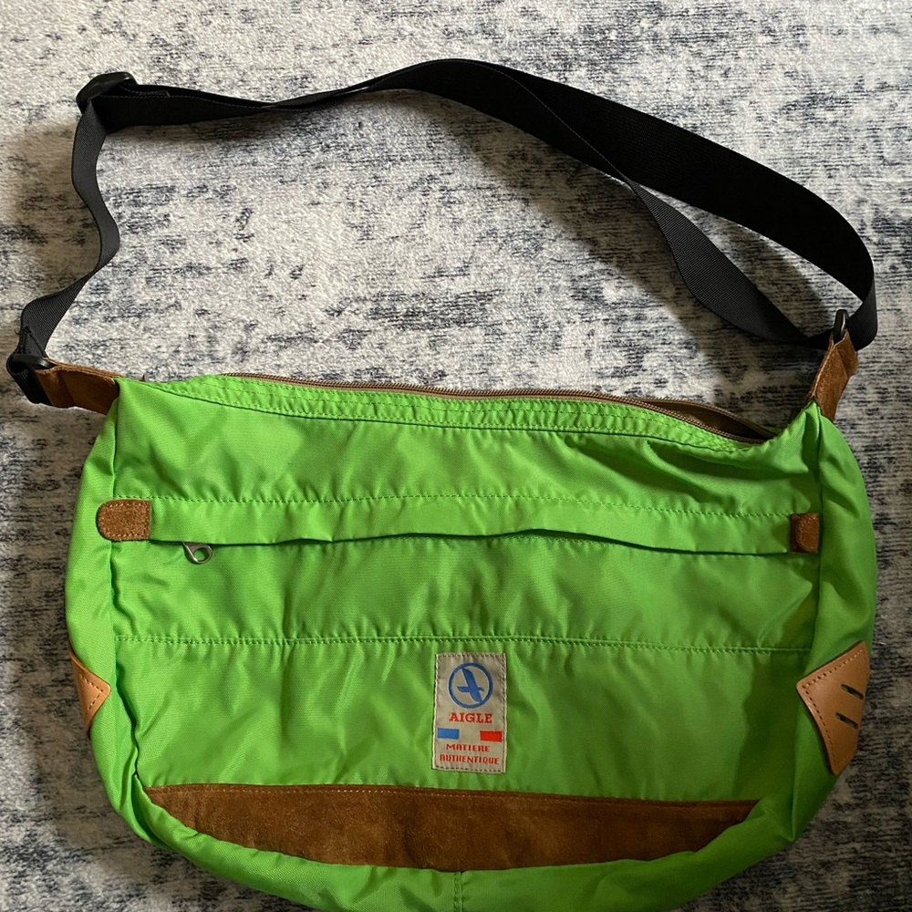 Aigle Green Crossbody Bag